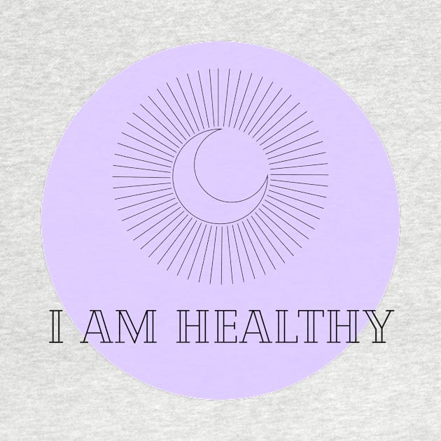 Affirmation Collection - I Am Healthy (Purple) by Tanglewood Creations